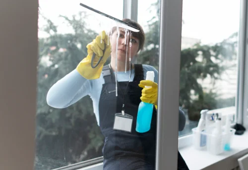 Nettoyage de vitres intérieures et extérieures à Brens